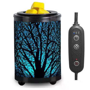 Imagem de Aquecedor elétrico de fusão de cera Leyoue com temporizador e LED de 7