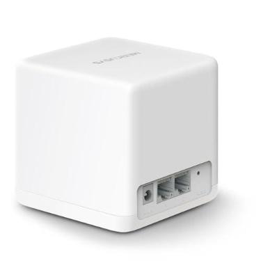 Imagem de Mercusys Roteador Wi-fi Mesh NA Casa Toda AC1300 Halo H30G (pack C/ 3), Branco