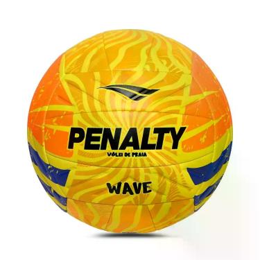 Imagem de Bola De Volei De Praia Penalty Wave XXVI, ÚNICO, Amarelo