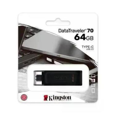 Imagem de Pen Drive 64GB Kingston DT70/64GB Type-C - Sandisk