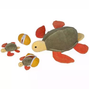 Imagem de Bichos Grávidos -Tartaruga e 2 Filhotes -Bichos De Pano