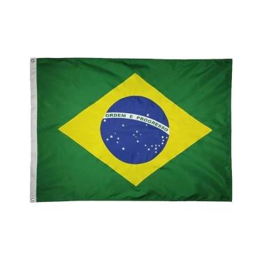 Imagem de Bandeira Oficial Do Brasil 1,13x1,61m Dupla Face 2,5 Panos - BC ARTS E