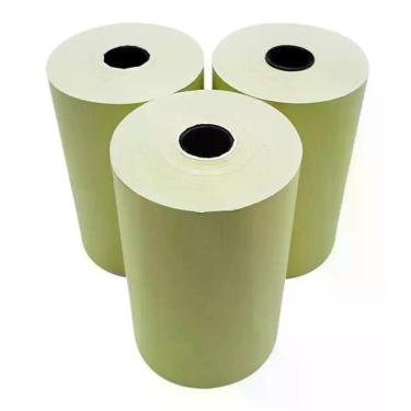 Imagem de Bobina Termica 57X30 Impressora Cupom 57/58Mm Amarela C/15 - DC