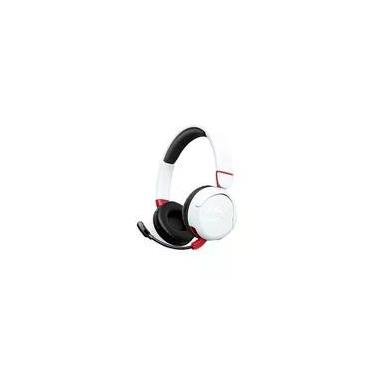 Imagem de Headset Gamer Infantil Sem Fio HyperX Cloud Mini Bluetooth, Limitador de Volume, Branco - 7G8F2AA
