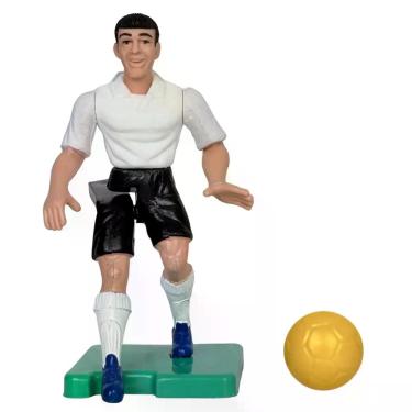 Imagem de Boneco Jogador Futebol Articulado Brasileirão com Mecanismo de Chute B