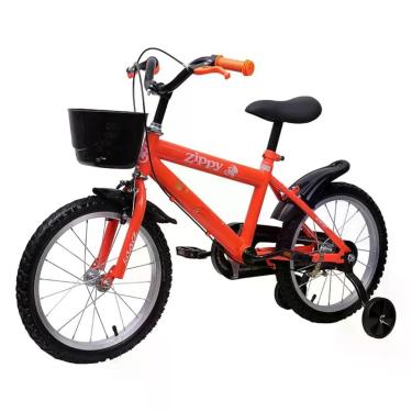 Imagem de Zippy Toys Bicicleta Aro 16 Infantil C/ Rodinhas E Cestinha