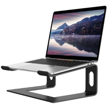 Imagem de ALASHI Suporte ergonômico para laptop, suporte de mesa de alumínio, 10 a