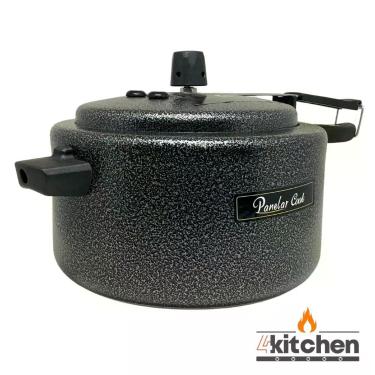 Imagem de Panela de Pressão 4,5 Litros Antiaderente Resistente - Panelar, Preto