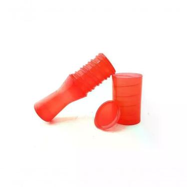 Imagem de Espremedor de Limão Fácil Cook Life sem Sujar as Mãos Plástico Resistente para Cozinha Vermelho Isar