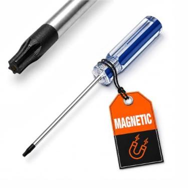Imagem de Chave Torx T8 Com Furo Para Abrir Console Video Game Ps3 Ps4 Controle X360