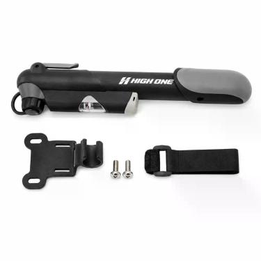Imagem de Bomba de ar mini portátil bicicleta High One GP61S com manômetro