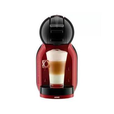 Imagem de Cafeteira Nescafé Dolce Gusto Mini Me Vermelha e Preta 110v