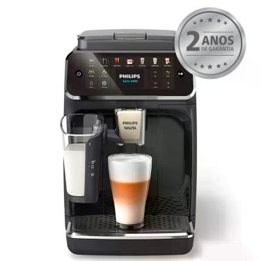 Imagem de Cafeteira Espresso Superautomática Elétrica Philips Walita EP4441 Lattego 1,8L Preto 110V