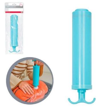 Imagem de Bomba de sucção manual para saco a vacuo Cor:Azul - Zein, Azul