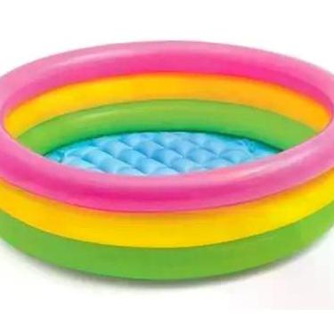 Imagem de Piscina Inflável Redonda - Pôr Do Sol - 56 Litros - Intex