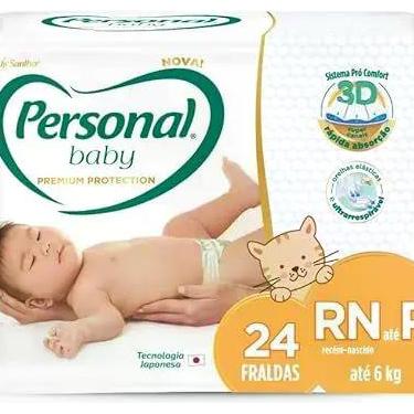 Imagem de Fralda Infantil Personal Premium RN/P 24 Unidades