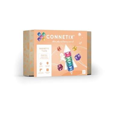 Imagem de CONNETIX Pastel Square Pack, 40 Pieces