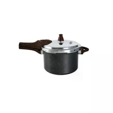Imagem de Panela Pressão Indução Brinox Antiaderente 4,2L 20cm Granito