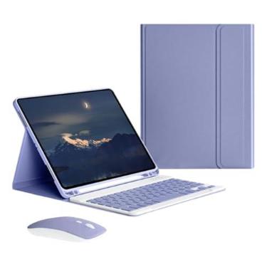Imagem de Capa Para Tablet Com Teclado e Mouse Para iPad 7ª, 8ª e 9ª Gerações
