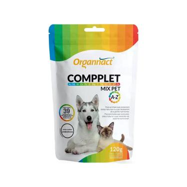 Imagem de Compplet Mix Pet A-Z em Pó  Organnact 120g - Suplemento Vitamínico Com