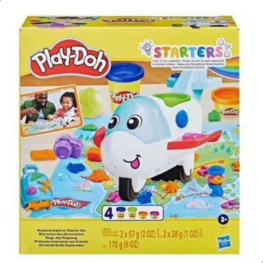 Imagem de Massinha Play Doh Avião Explorador F8804 - Hasbro