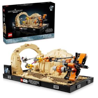 Imagem de LEGO Star Wars Diorama da Corrida de Pods de Mos Espa 75380 (718 Peças)