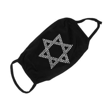 Imagem de Angoily 1 Peça Máscara Facial Balaclava À Prova De Vento Bandana Strass Capa Facial Nariz Boca Capa Facial Feminina Capa De Boca Quente Máscara De Algodão Máscara Contra Poeira Capas
