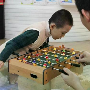 Imagem de Mesa De Pebolim Infantil Para Família, Conjunto De Jogo De Futebol Par