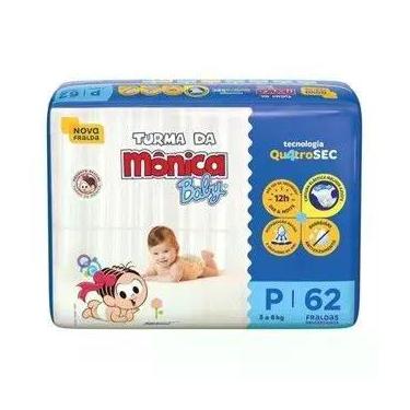 Imagem de TURMA DA MÔNCA - Fralda Mega - Escolha o tamanho - Turma Da Mônica, TA
