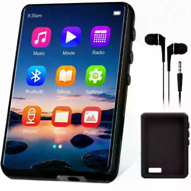 Imagem de Reprodutor MP3 ZAQE 128 GB Bluetooth 5.4 Tela de 2,4" Rádio FM