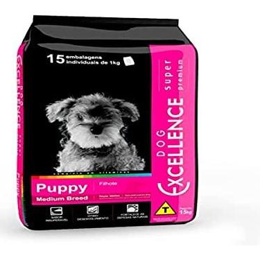 Imagem de Ração Excellence Super Premium cães Filhotes de Raças Médias - 15kg