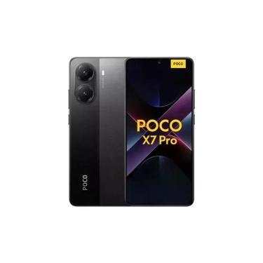 Imagem de Smartphone Xiaomi Poco X7 Pro 12GB 512GB Câmera 50MP Tela 6.67 AMOLED Dual SIM 5G Preto