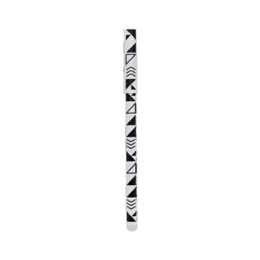 Imagem de Caneta Esferográfica Molin do Brasil Black And White Love Estampa 2 com Ponta Fina e Tinta de Secagem Rápida Preto