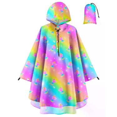 Imagem de Capa de Chuva Infantil Impermeável com Capuz OlyPegic