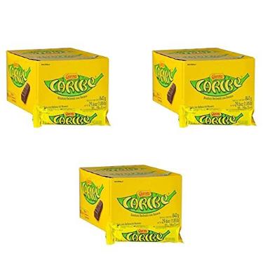 Imagem de Kit C/3 Chocolate Garoto Caribe Display C/30 Unidades 28g