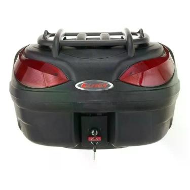 Imagem de Bauleto De 48 Litros Bau Glider Riders + Grade Externa - 2 Capacete - 