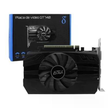 Imagem de Placa De Vídeo Gamer Gt740, GDDR5 4gb, Clock 993mhz, PCi-e 3.0x16, 128bits, HDMI Dvi Vga, Alto Desempenho
