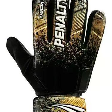 Imagem de Luva De Goleiro Campo Penalty Delta 1 Xxiii -, Preto, Dourado, 8