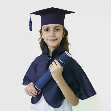 Imagem de Meia beca meia beca capa capelo e canudo para formatura - Locabeca, Az