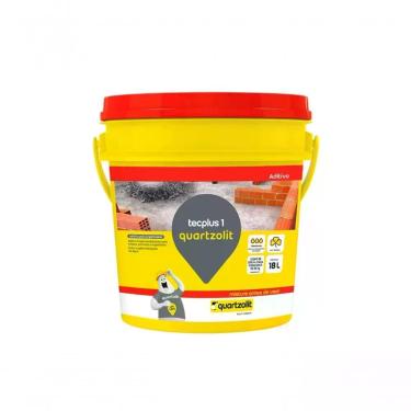 Imagem de Aditivo Impermeabilizante Tecplus 1 Reduz Permeabilidade Branco Quartzolit 18L