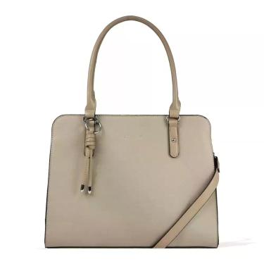 Imagem de Bolsa Tote Saffiano Elegance Le Postiche, Bege