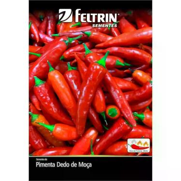 Imagem de Semente Pimenta Dedo de Moça Feltrin Eco, 400 mg