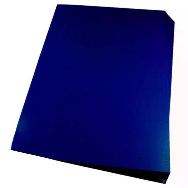 Imagem de Capa para Encadernação A4 Azul Marinho Couro PP 0,30 50un - Marpax