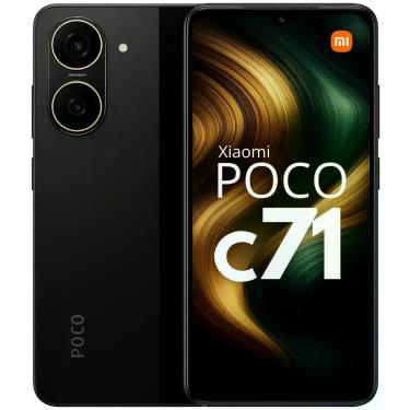 Imagem de Smartphone Xiaomi POCO C71 BOOST Câmera dupla 50MP Celular Resistente 
