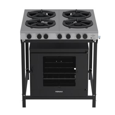 Imagem de Fogão a Gas Industrial 4 Bocas Venax FFI430-2 Gourmet