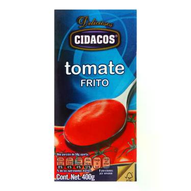 Imagem de Molho de Tomate Frito Cidacos 400g