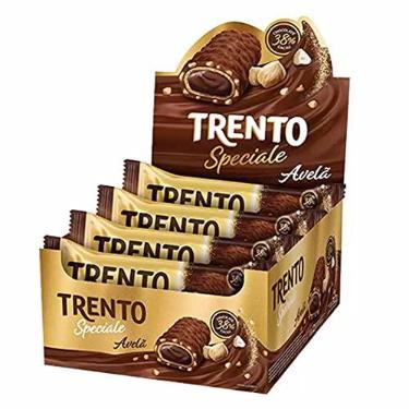 Imagem de TRENTO Display - WAFER TRENTO SPECIALE AVELAS AO LEITE 26g - 12 unidades