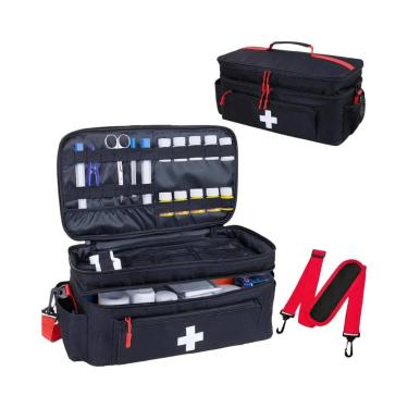 Imagem de Bolsa De Armazenamento De Medicamentos Portátil De Grande Capacidade, 