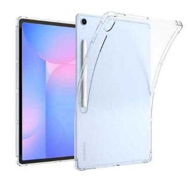 Imagem de MOOISVS Capa compatível com Samsung Galaxy Tab S10 FE 10,9°, ultrafina, macia, fosca, transparente, capa traseira para Galaxy Tab S10 FE, transparente