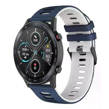 Imagem de Pulseira De Silicone Esportiva Para GTR 2 / Gtr2e - Cor Azul marinho C